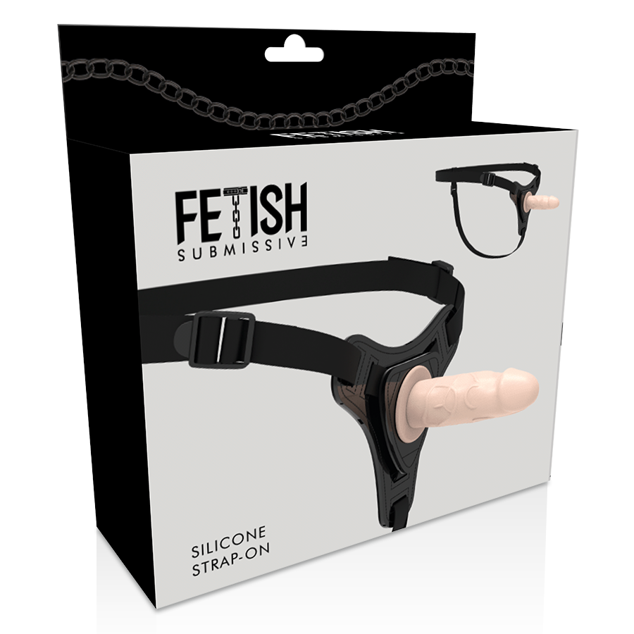Fetish Submissive Harness - Flesh Realistic Silicone 12.5 Cm - Image 3