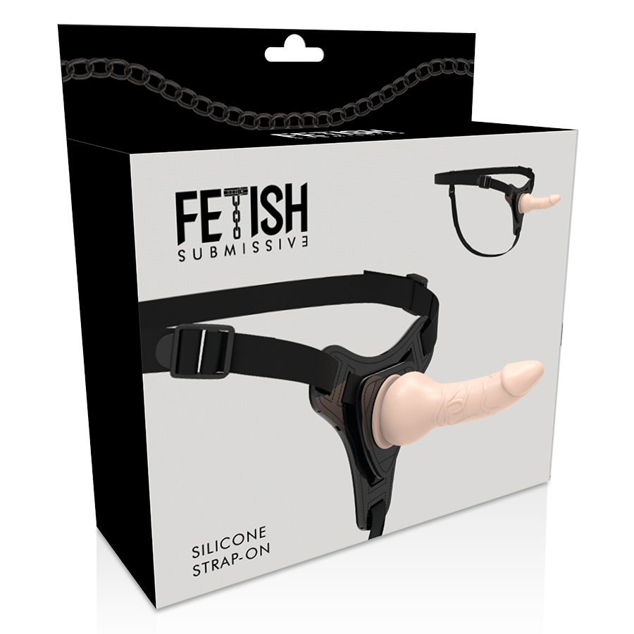 Fetish Submissive Harness - Flesh Realistic Silicone 16 Cm - Image 4