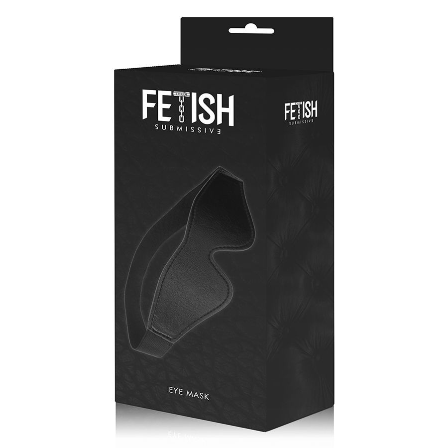 Fetish Submissive - Vegan Leather Mask With Noprene Lining - Image 3
