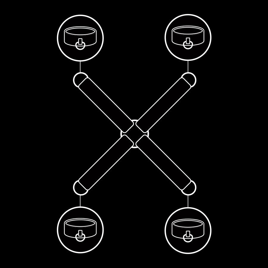 FETISH SUBMISSIVE - UNIE VAN VEGAN LEEREN HANDBOEIEN - Image 4