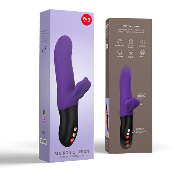 Fun Factory - Bi Stronic Fusion Double Pulsateur Violet - Image 3