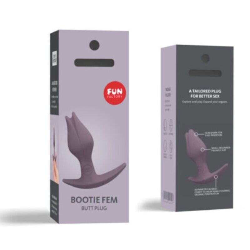 FUN FACTORY - BOOTIE FEM VROUW BUTT ANAL PLUG DONKER TAUPE - Image 3