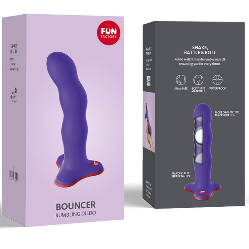 Fun Factory - Bouncer Dildo Morado - Image 10