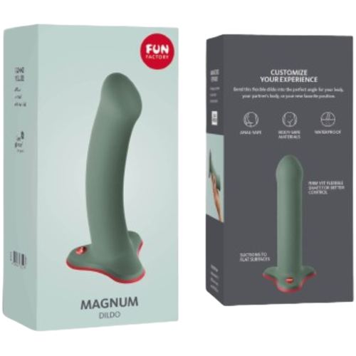 FUN FACTORY - MAGNUM DILDO VERDE - Image 4