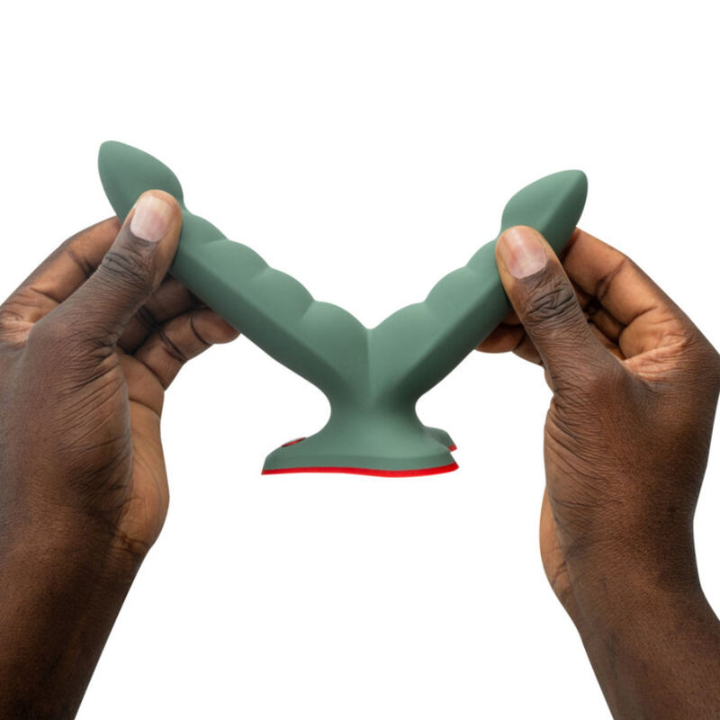 Fun Factory - Ryde Dubbele Dildo En Massager Groen - Image 4