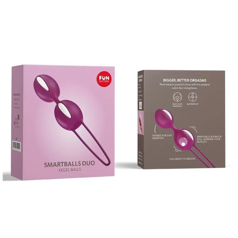 Fun Factory - Smartballs Duo Blanc/Raisin - Image 3