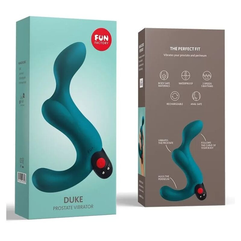 FUN FACTORY - STIMULATEUR DE PROSTATE DUKE BLEU PROFONDEUR - Image 4