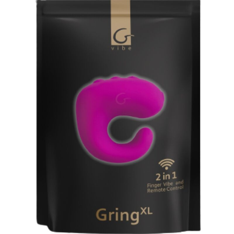 G-Vibe - Fun Toys Gring Vibrateur Anneau Xl Framboise Douce - Image 3