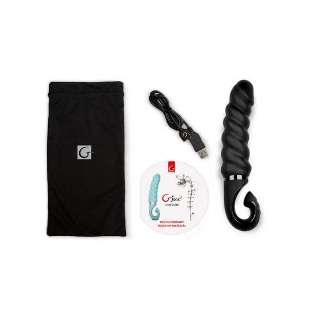 G-Vibe - G-Jack 2 - Gode Vibrant Noir - Image 3