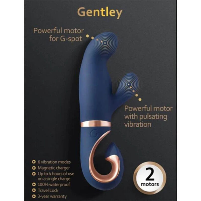 G-Vibe - Gentley G-Spot Vibe Bleu Caraïbe - Image 2