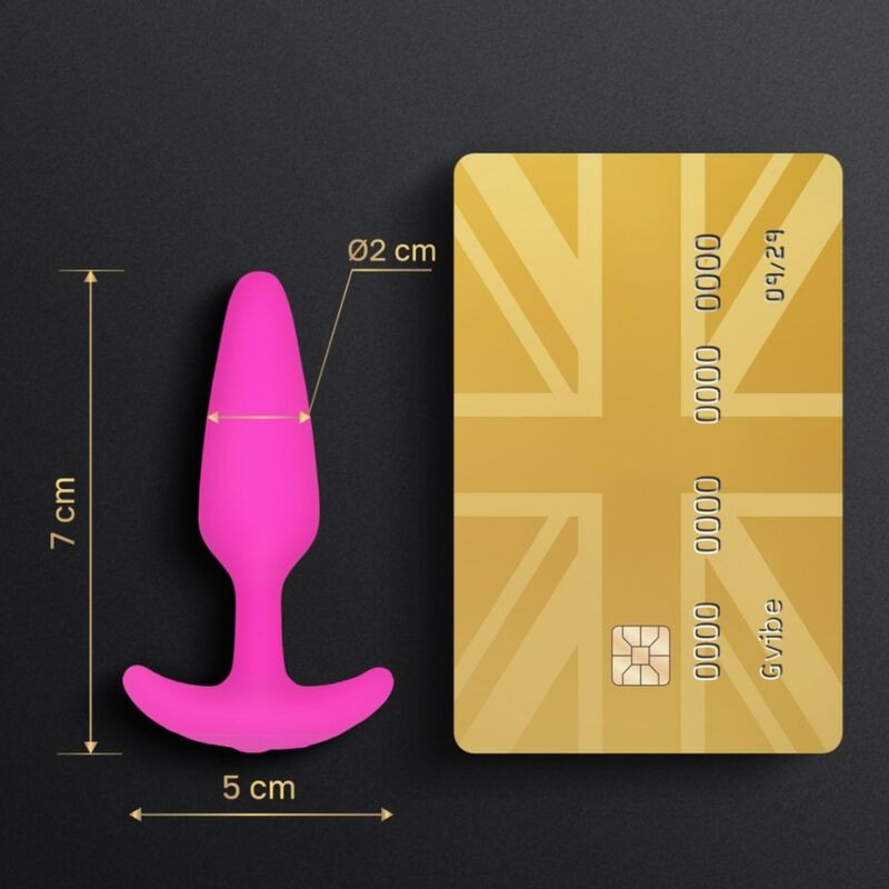 G-Vibe - Gplug Plug Anal Vibrateur Xs Fuchsia - Image 3
