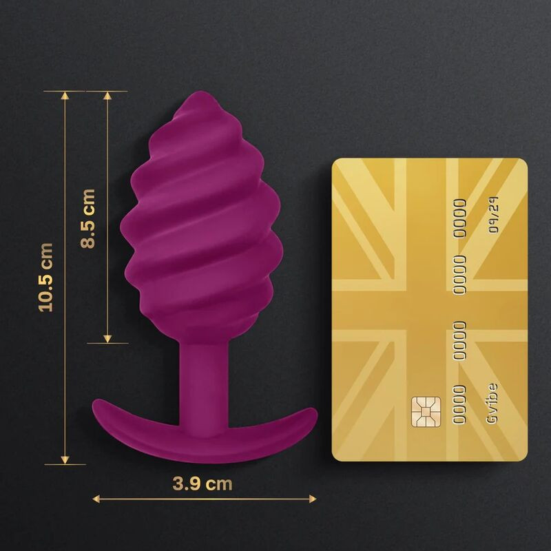 G-Vibe - Gplug Twist 2 Plug Anal Violet - Image 3
