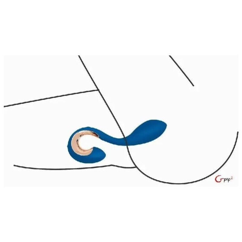 G-Vibe - Gpop 2 Vibrateur G Et P Point Bleu Indigo - Image 5