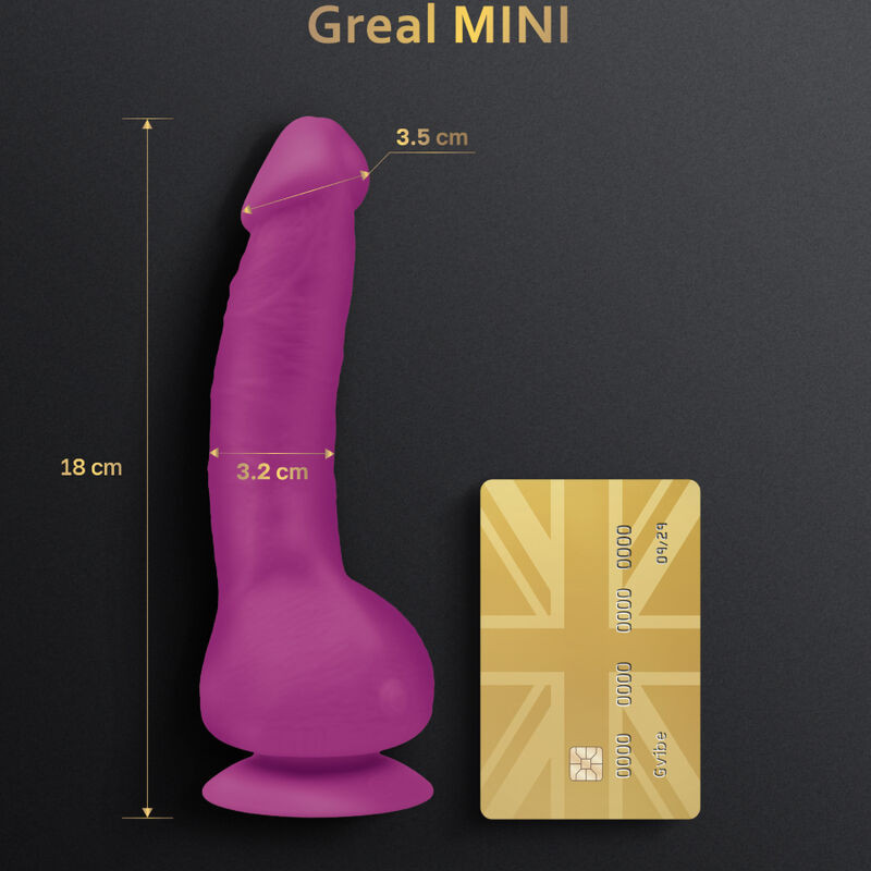 G-Vibe - Greal Mini Gode Vibrateur En Silicone Fuchsia - Image 2