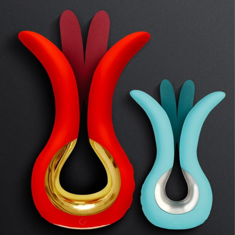 G-Vibe - Gvibe Maxi Vibrateur À Deux Embouts Flexibles Corail - Image 3