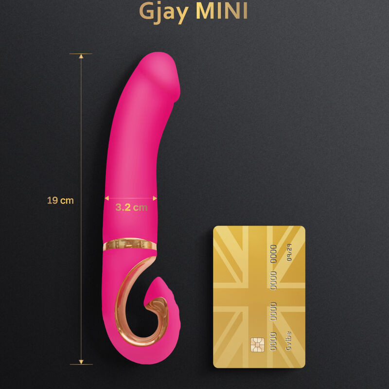 G-VIBE - VIBRATOR GJAY MINI ROZE IN SILICONE - Image 2