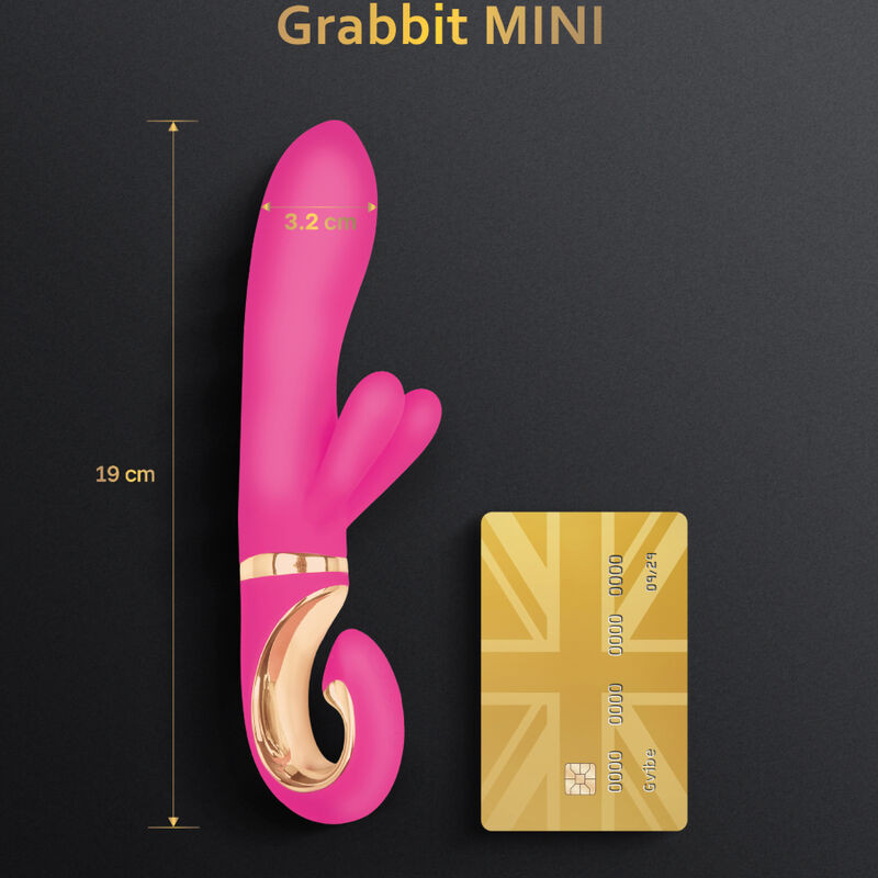 G-Vibe - Vibrator Grabbit Mini Roze In Silicone - Image 2