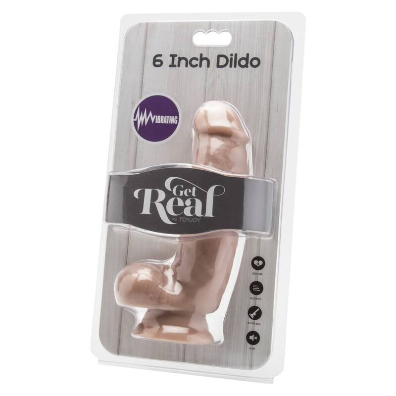 Get Real - Gode 12 Cm Avec Billes Vibrateur Skin - Image 2