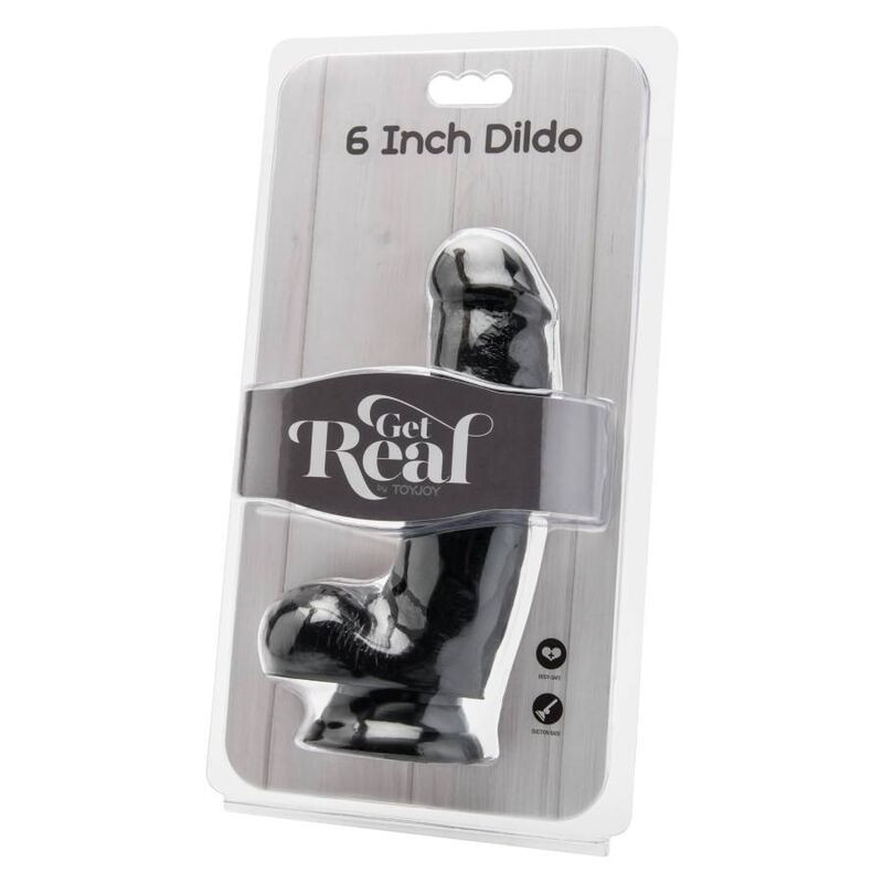 GET REAL - GODE 12 CM AVEC BOULES NOIRES - Image 2