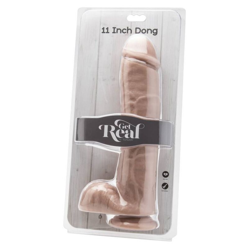 Get Real - Gode 28 Cm Avec Billes En Peau - Image 2