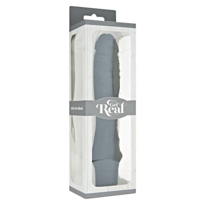 Get Real - Grand Vibrateur Noir Classique - Image 3