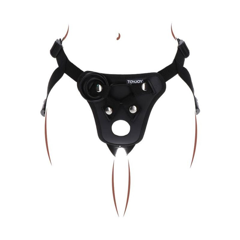 Get Real - Harnais De Plaisir  Strap-On Noir - Image 4