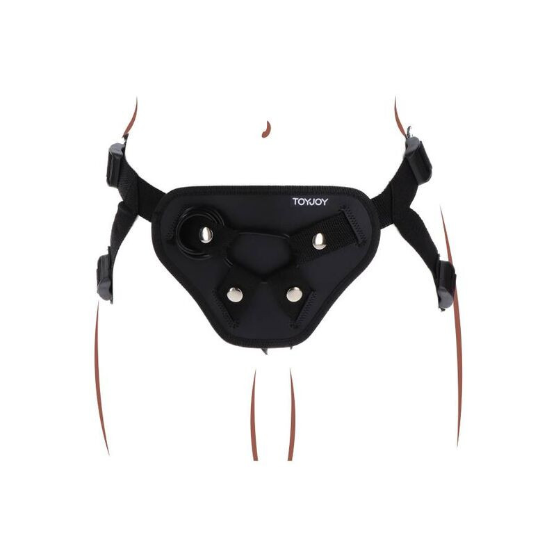 Get Real - Strap-On Harness Deluxe Zwart - Image 4