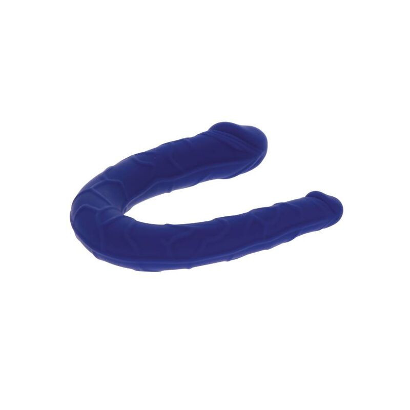 Get Real - Realistic Mini Double Dong Blue - Image 5