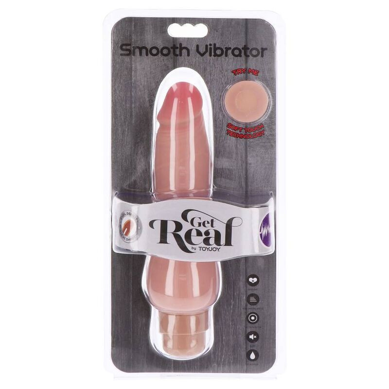 Get Real - Peau De Vibrateur Lisse Double Densit? - Image 4