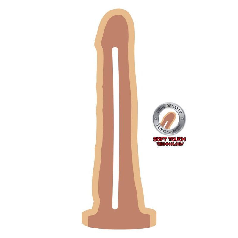 GET REAL - DUBBELE DICHTHEID DONG 19 CM - Image 2