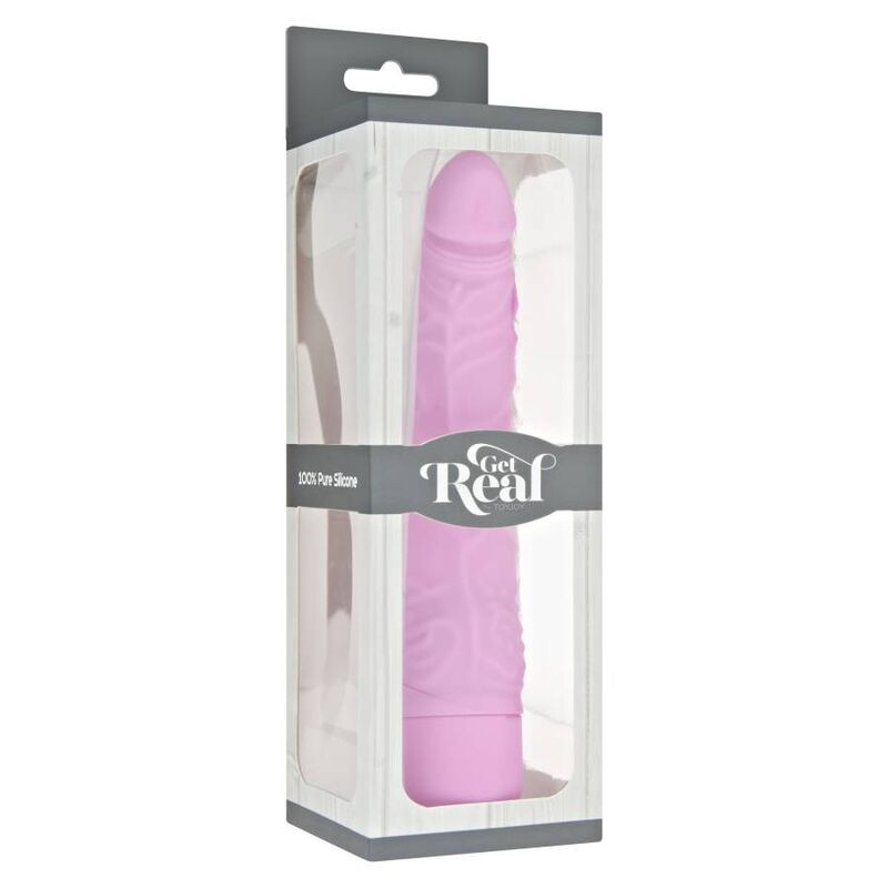 GET REAL - CLASSIC SLIM VIBRATOR PINK - Image 3