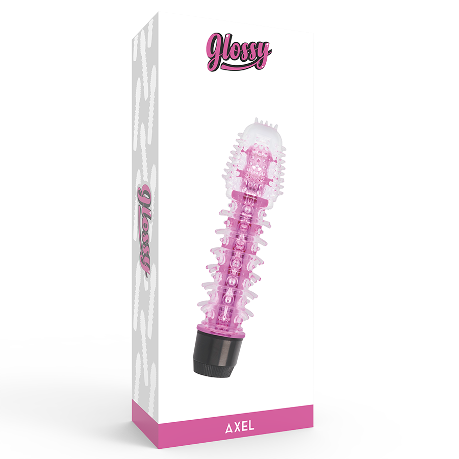 GLOSSY - AXEL VIBRATEUR ROSE - Image 3
