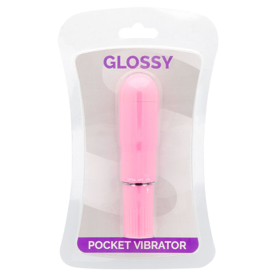GLOSSY - DIEP ROZE POCKET VIBRATOR - Image 2