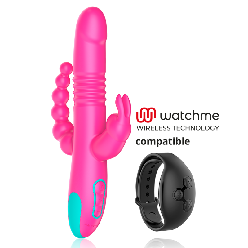 HAPPY LOKY - DONALD TRIPLE STIMULATION: ANAL, G-SPOT & CLITORAL WATCHME TECHNOLOGIE SANS FIL COMPATIBLE - Image 2