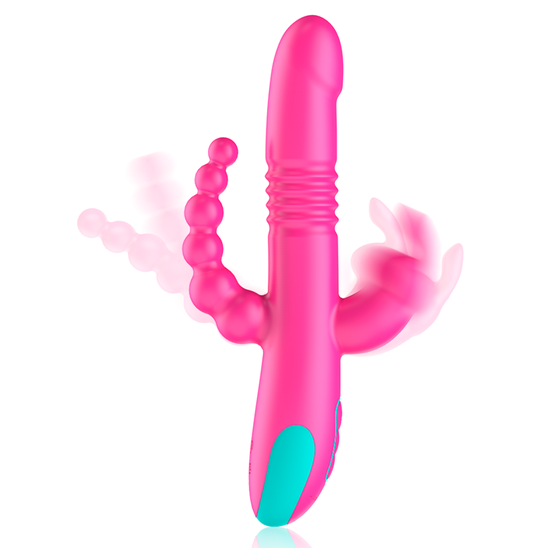 HAPPY LOKY - DONALD TRIPLE STIMULATION: ANAL, G-SPOT & CLITORAL WATCHME TECHNOLOGIE SANS FIL COMPATIBLE - Image 3