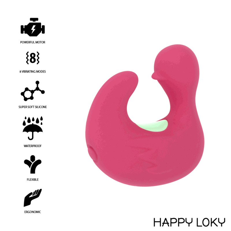 Happy Loky - Duckymania Rechargeable Silicone Stimulator Finger - Image 2