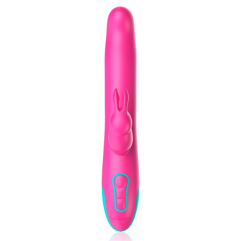 Happy Loky - Pluto Rabbit Vibrator & Rotator + Watchme Remote Control - Image 5