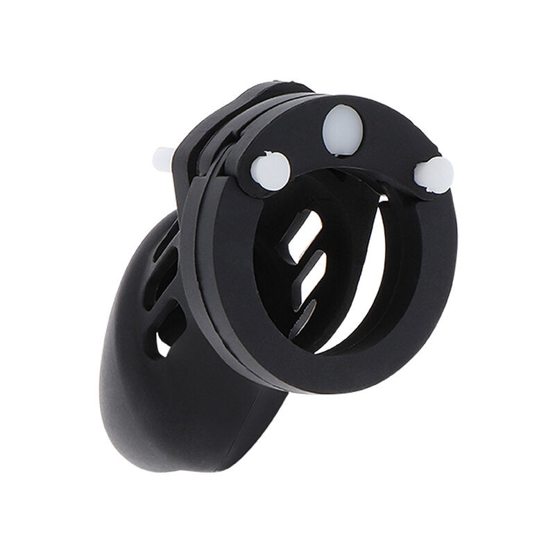 HIDDEN DESIRE - EXTREME CAGE DE CHASTETÉ SILICONE TAILLE S NOIR - Image 2