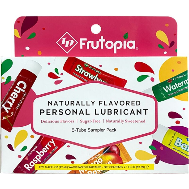 Id Frutopia - Lubrifiant Assortiment 5 Pack 12 Ml - Image 2