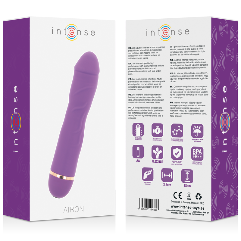 Intense - Airon 20 Vitesses Silicone Lilas - Image 4