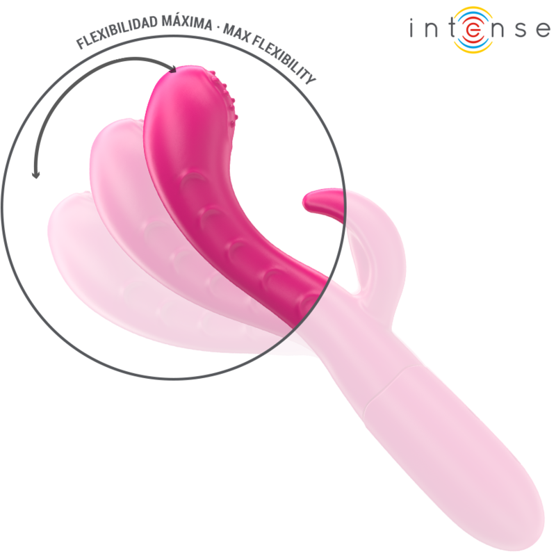 Intense - Amara Vibrateur Avec Langue Stimulante 10 Vibrations Rose - Image 4