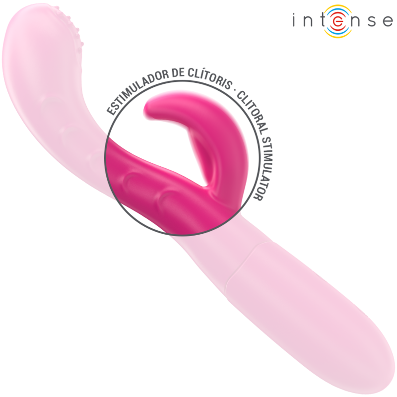 Intense - Amara Vibrateur Avec Langue Stimulante 10 Vibrations Rose - Image 5