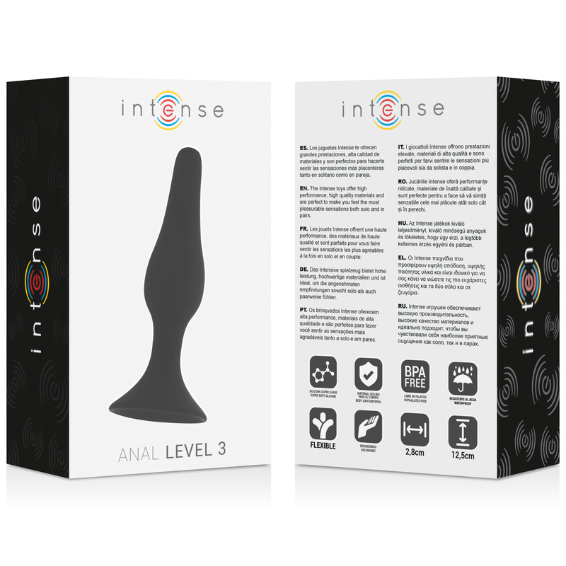 Intense - Anal Niveau 3 12,5Cm Noir - Image 3