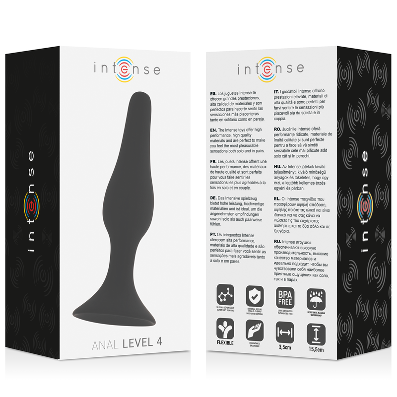 Intense - Anal Niveau 4 15,5Cm Noir - Image 3
