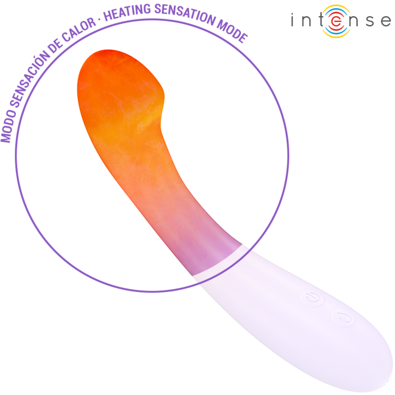 Intense - Becky Vibrateur 19 Cm Chauffant 7 Vibrations Violet - Image 3
