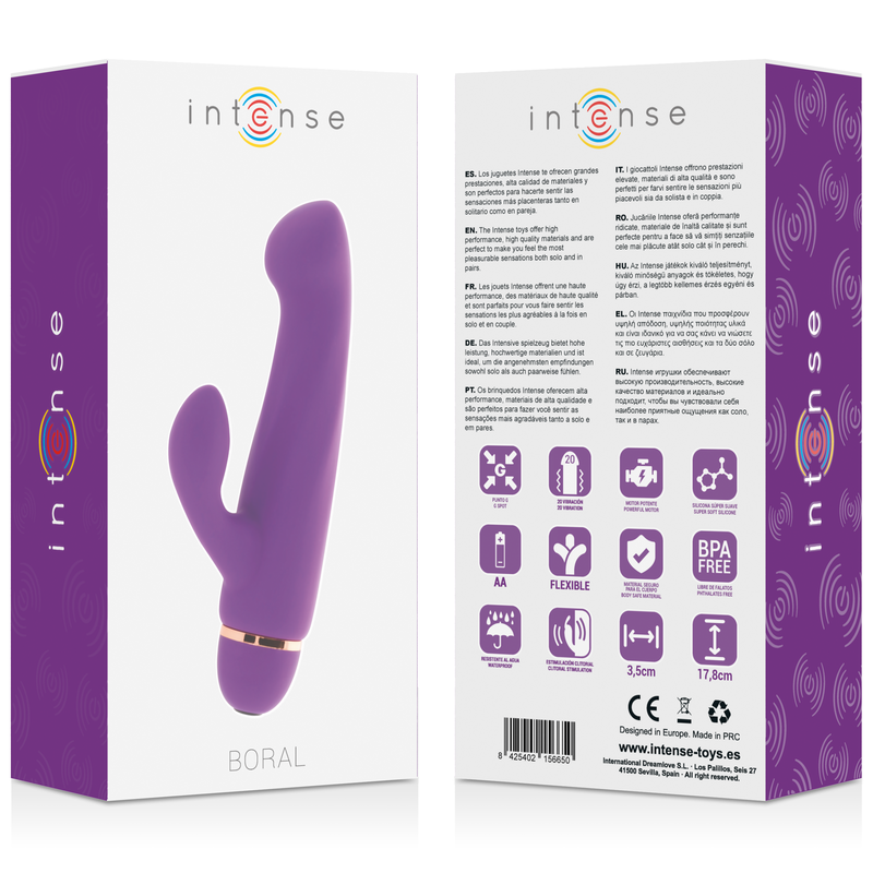 Intense - Boral 20 Vitesses Silicone Lilas - Image 3