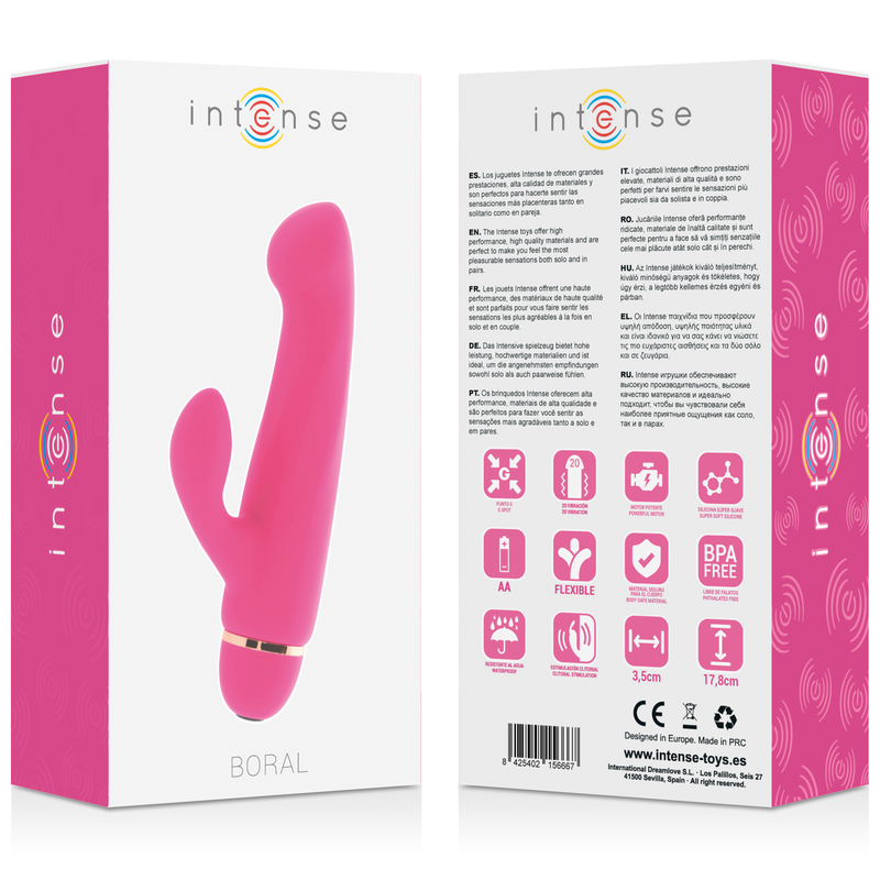 Intense - Boral 20 Vitesses Silicone Rose - Image 4