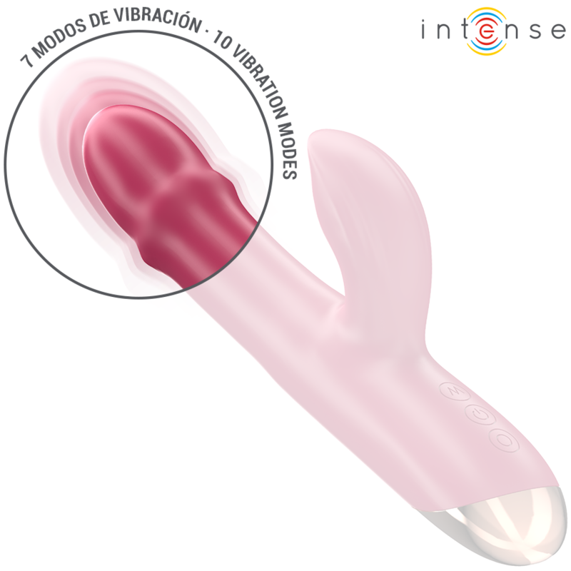 Intense - Chloe Vibrateur Multifonction 3 En 1 Rouge - Image 4