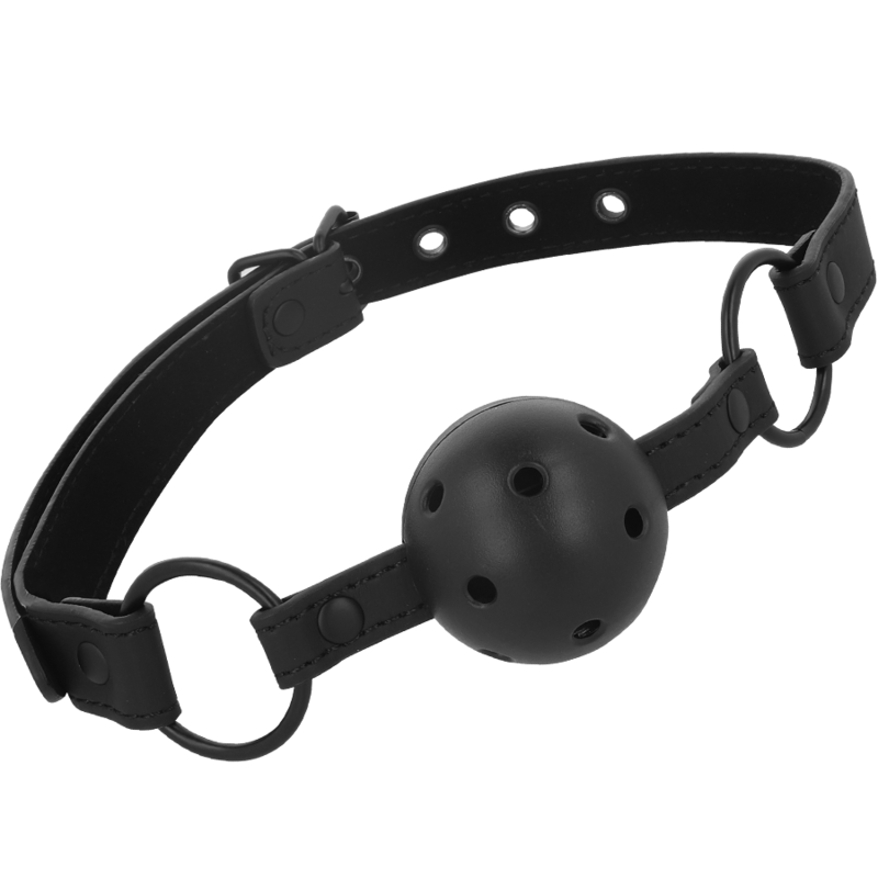 Intense - Fetish Vegan Leather Ball Gag - Image 2