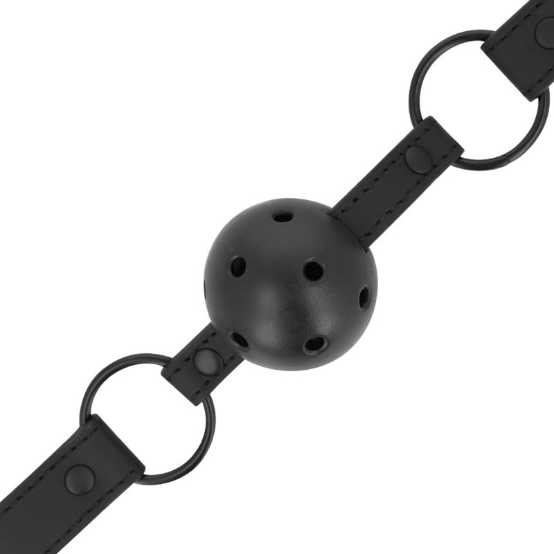 Intense - Fetish Vegan Leather Ball Gag - Image 3